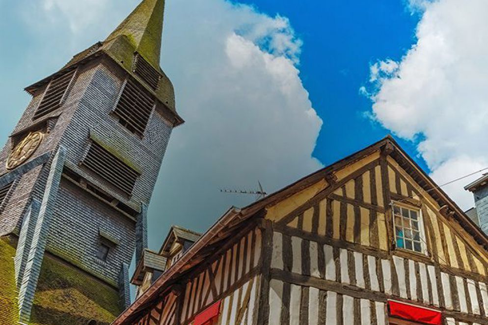 patrimoine architecture honfleur hôtel le cheval blanc